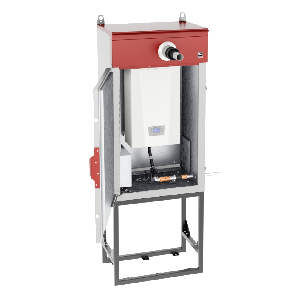 Уличный газовый котел для отопления частного дома Лемакс Prime-ST24 HO