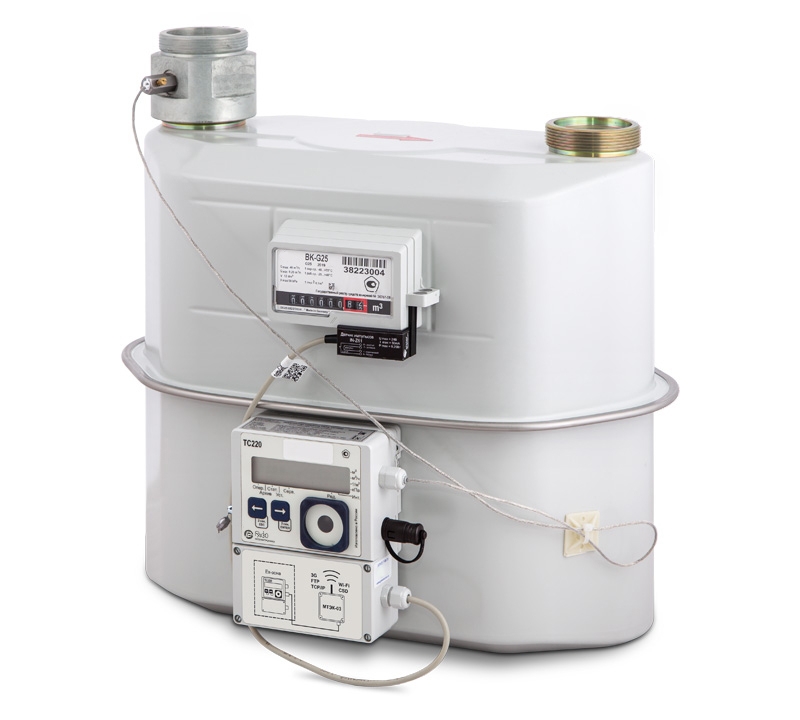 Комплекс для измерения количества газа СГ-ТК-Т-1600/1,6 на базе счетчиков РГ-Т